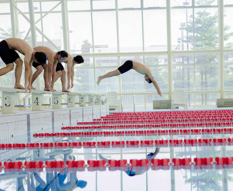 HITSZ swimming stadium