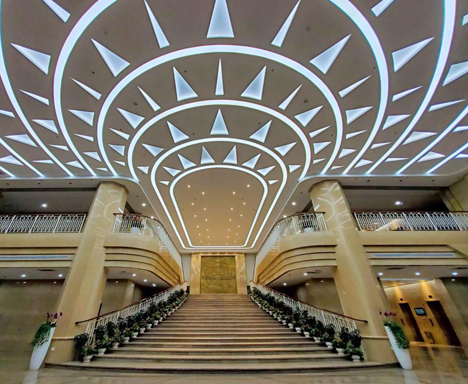 HITSZ teaching building interior