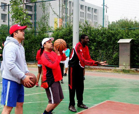 SDU basketball court